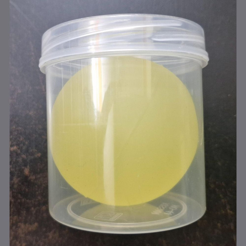 Comfortinglives Extra Soft Hand Exercise Gel Ball for Stress & Finger Relaxation Use Medicine Ball(Weight:  0.2 kg, Yellow)