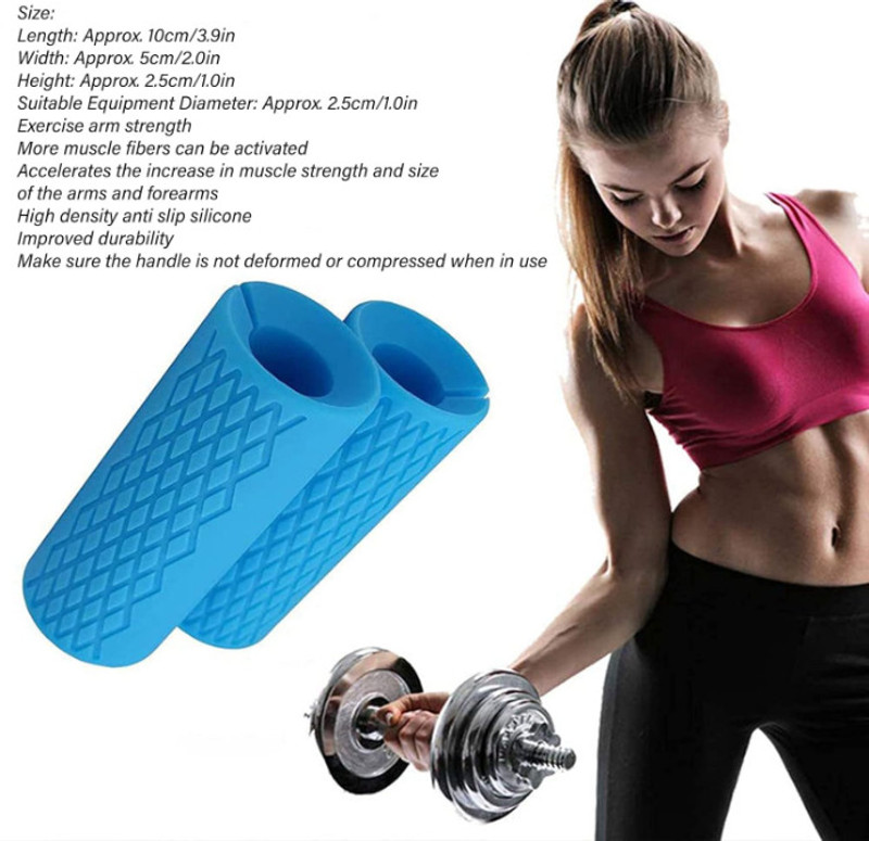 UKARUS Dumbbell Bar Grips Turns Barbell, Dumbbell, and Kettlebell Grip Hand Grip/Fitness Grip