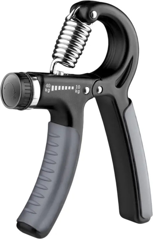 GOCART Hand Forearm Grip Strengthener 10-40KG Exerciser Hand Grip/Fitness Grip(Grey)