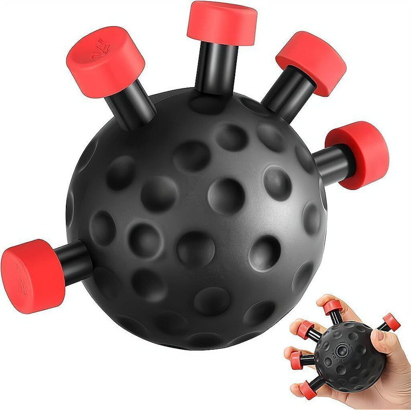 romj Eagle Claw Hand Gripper Ball Ultimate Finger Hand Strengthener Grip Hand Grip/Fitness Grip(Black)