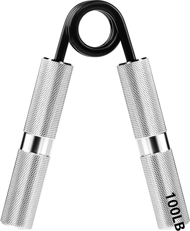 iamalot Grip Exerciser Strengthener,Resistance Levels 100-150 Lbs, Grip Strength Trainer Hand Grip/Fitness Grip(Multicolor)
