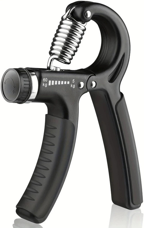 Shopeleven Adjustable Hand Gripper for Men Forearms Grip Strengthener 10-40 Kg Hand Grip/Fitness Grip(Black)