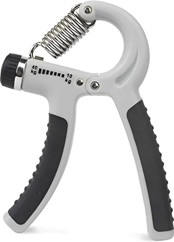 sachi sports Adjustable Hand Gripper Strengthener for Men & Women Hand Grip/Fitness Grip(Black, White)
