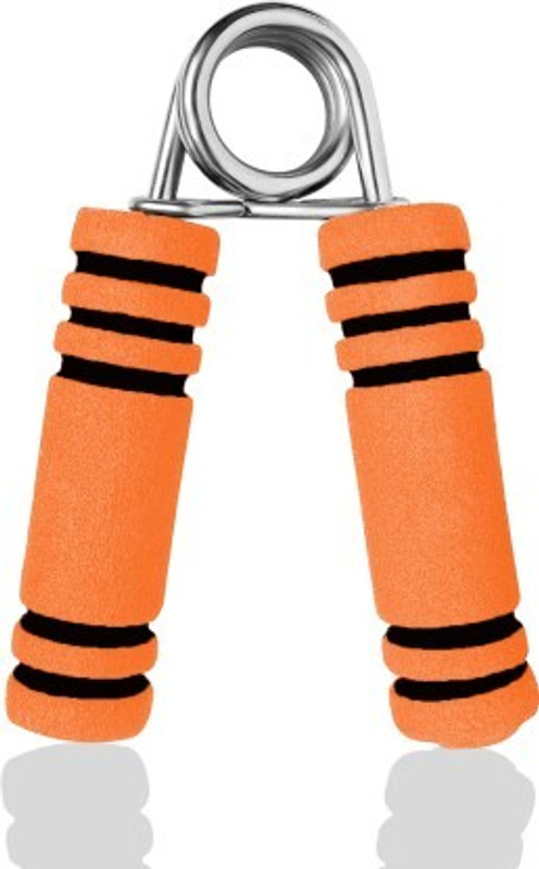 trakoz Hand Gripper Strengthener With Foam Handle Hand Grip/Fitness Grip (Red) Hand Grip/Fitness Grip(Orange)