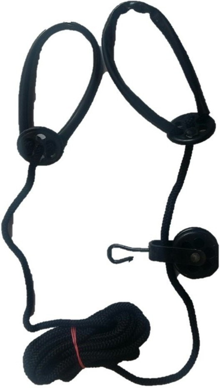 POWEREST Pully And Rope Hand Shoulder Exerciser Hand Grip/Fitness Grip(Black)