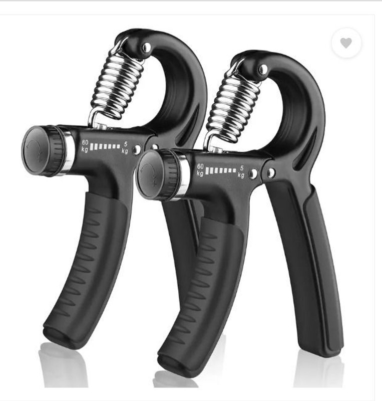 UKARUS Adjustable Hand Grip Strength Trainer Adjustable Forearm Strengthener Exerciser Hand Grip/Fitness Grip(Multicolor)