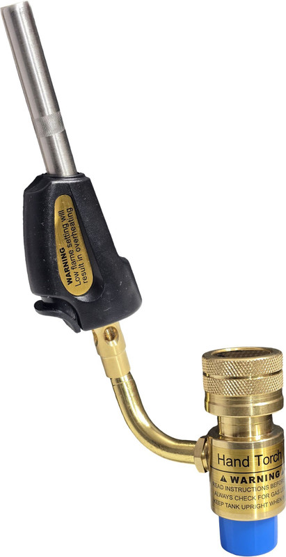 Digital Craft Adjustable Flame Turbo Torch for Propane & MAPP Gas HVAC Work Flambe Torch