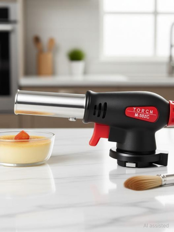 ZIODIC Gas torch flame gun gas torch for food Gas Torch Blow Torch Flame Gun Flambe Torch