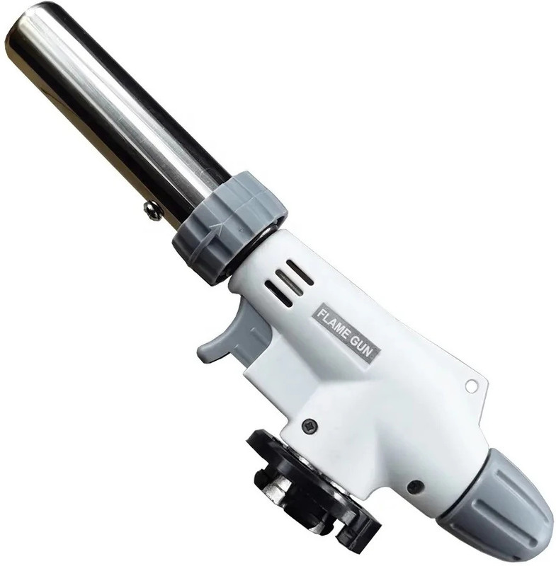 VIOVI Auto Ignition Flame Gun 504C I Butane Gas Blow Torch Lighter I Flame Thrower Flambe Torch