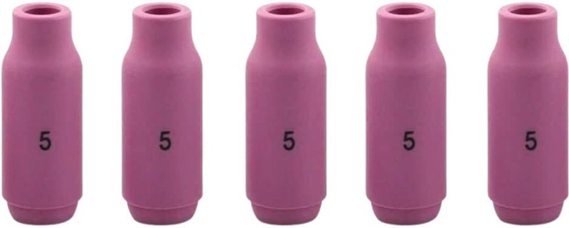 B K Jagan and Co 5 pcs Ceramic Nozzle Cups 2411 TIG Welding Torch Flambe Torch