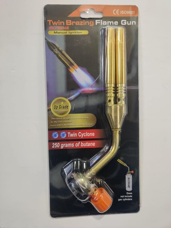 MBM Brazing Blow Torch Flame Gun Brazing Butane Flame Gun Flambe Torch
