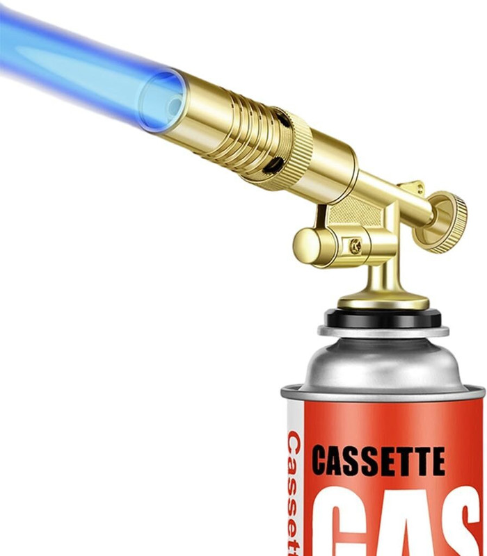 SERPLEX Metal Butane Gas Blow Torch Head Flambe Torch