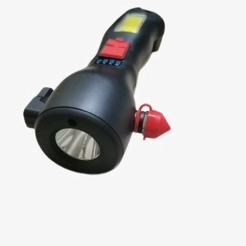 ONTRIP Rechargeable COB LED Flashlight with 4 Modes Flambe Torch