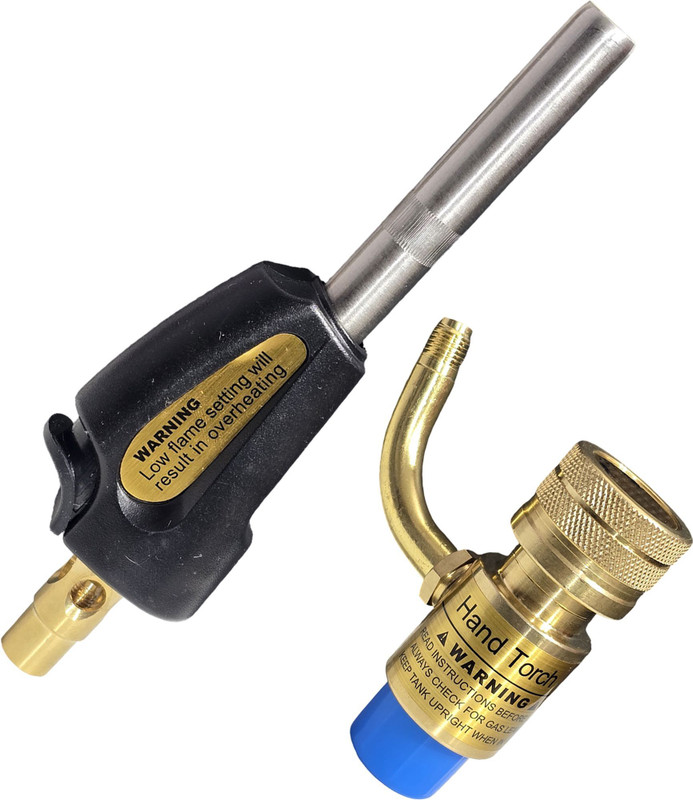 Digital Craft Durable Propane Turbo Torch with Control Knob for HVAC Service Flambe Torch