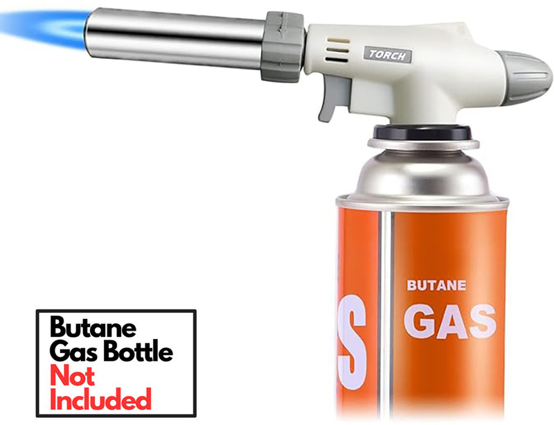 VIOVI Auto Ignition Flame Gun 516C I Flame Converter I Butane Gas Blow Torch Lighter Flambe Torch