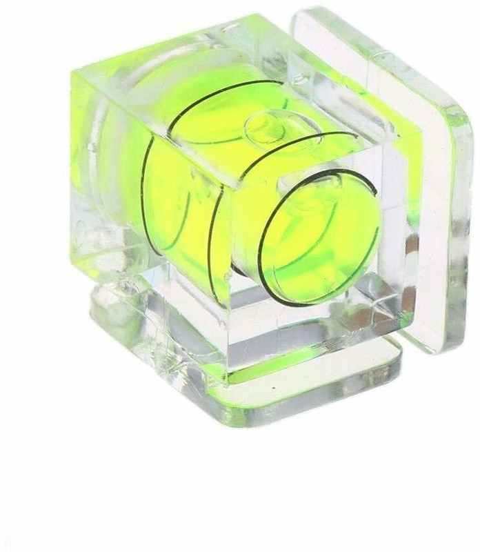 quikprof Hot Shoe Camera Bubble Spirit Level 1-Axis Adapter for Digital DSLR (1 Pieces) Flash Shoe Adapter