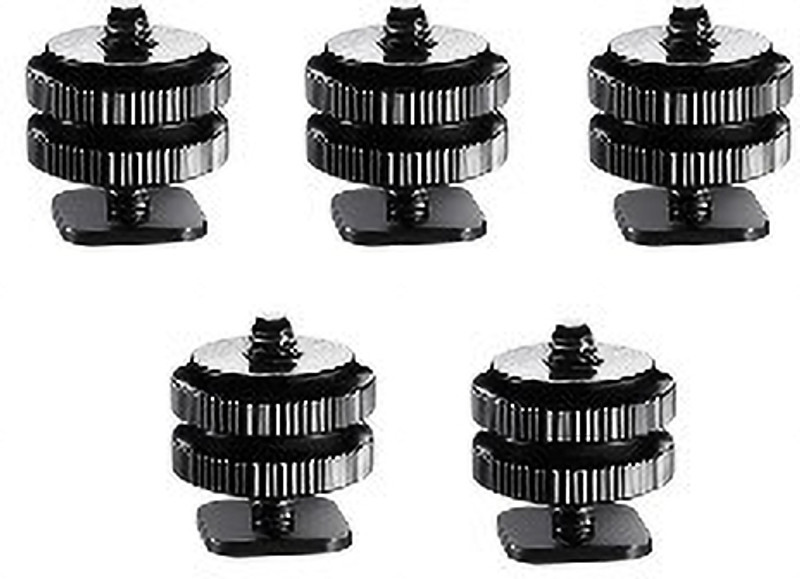 FLYING COLLECTION Universal Metal Hot Shoe Mount Adapter with 1/4 Inch Screw Flash Shoe Adapter
