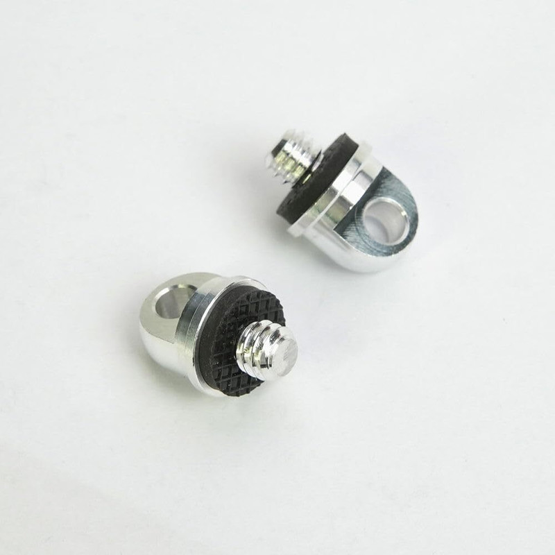 MILLETS 1/4inch Camera Screw 2PCS 1/4-20 Quick Install Metal Screws Connecting Adapters Flash Shoe Adapter