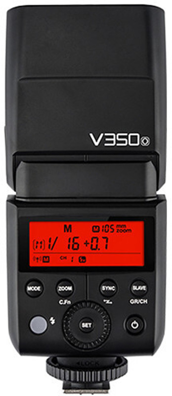 GODOX V350 O TTL 1/8000s High Speed camera Flash for Olympus with Rechargeable Battery Flash(Black)
