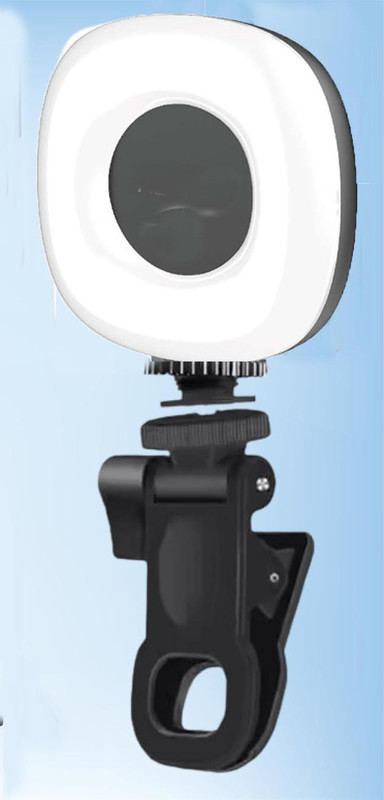 SOJUBA LED Selfie Studio Photography,Video Recording Camera Light Lamp LED Selfie Light Flash(White, Black)