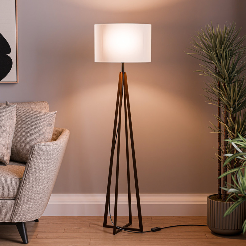 KUBER INDUSTRIES Tripod Floor lamp