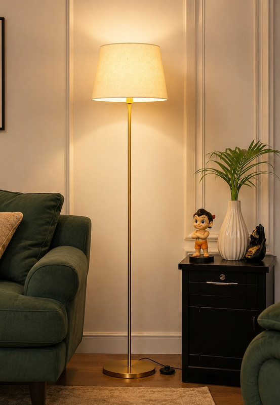 Elegant deco Column Floor Lamp