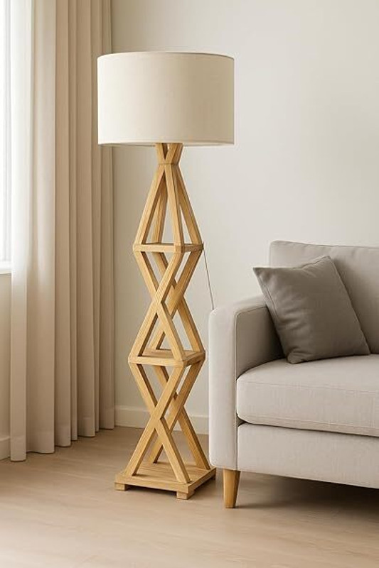 LUZINAM HOUSE Table Floor Lamp