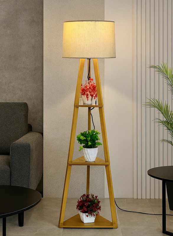 Vintage Crafts Column Floor Lamp