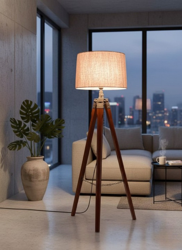 Home Decor Nauticals Tripod Floor lamp