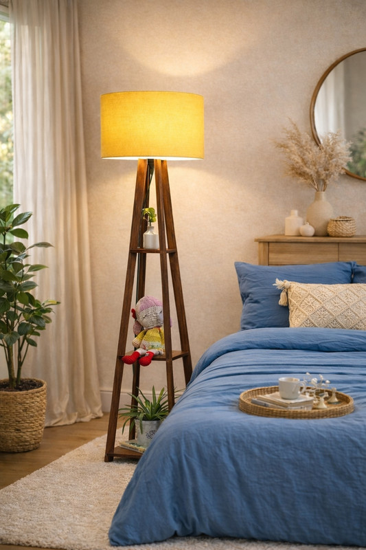 Timeless Tradition Treasure Tripod Floor lamp