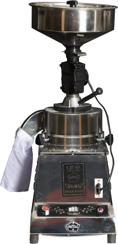 Natraj Aatamaker Shakti Stone Round Domestic Flourmill Aata Maker with Auto Feeder Device Aatamaker Shakti Stone Round Domestic Flourmill Aata Maker with Auto Feeder Flourmill