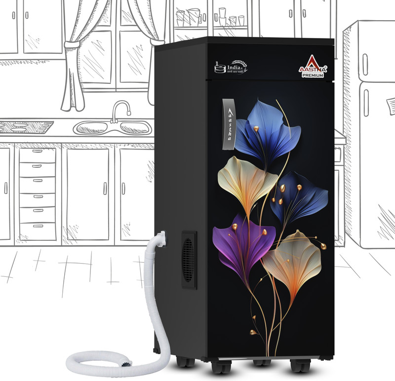 Aastha Coloured Leaves Vel with Vaccum Cleaner Flourmill
