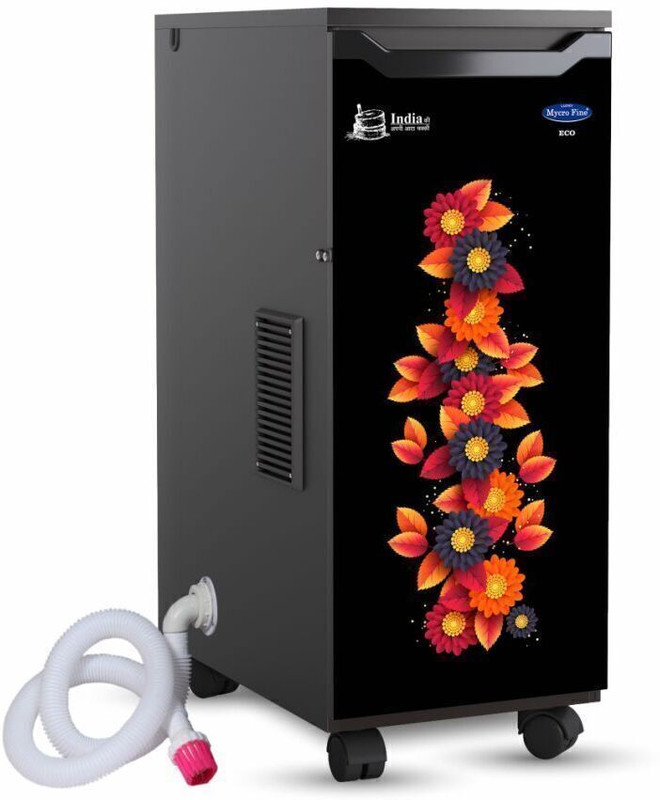 lucky mycrofine lucky mycrofine Eco Orange Flower with Vacuum 5 KG Aata Chakki Automatic LMFA0441 Flourmill