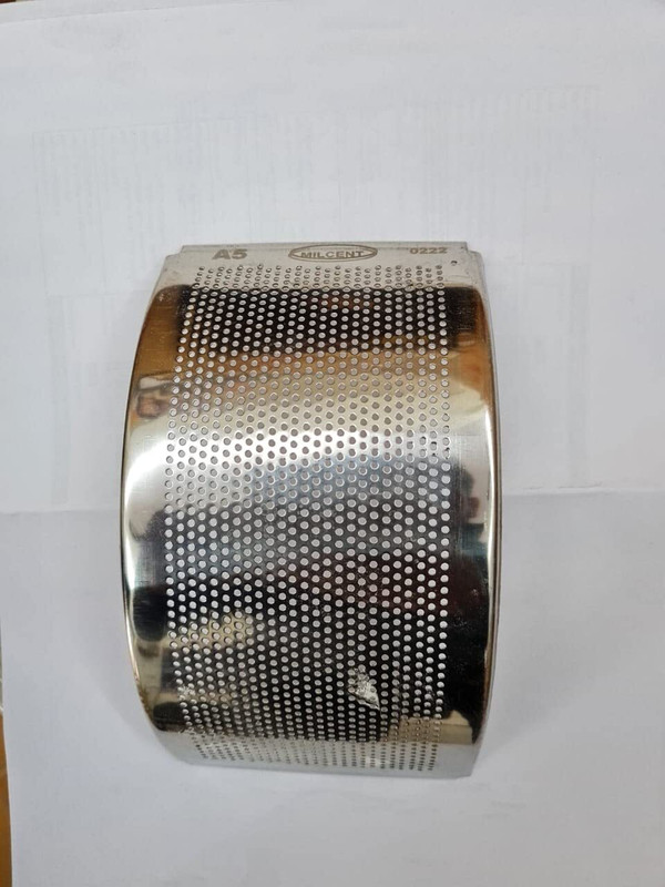 tvc Flour Mill Jali 1 HP Gharghanti Jali No-2 Stainless Steel (Original) (2) Flourmill