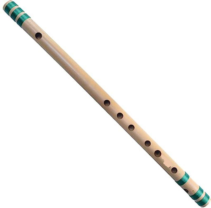 MAGA MART C Sharp Medium Right Hand Bansuri 19nches Bamboo Flute(47 cm)