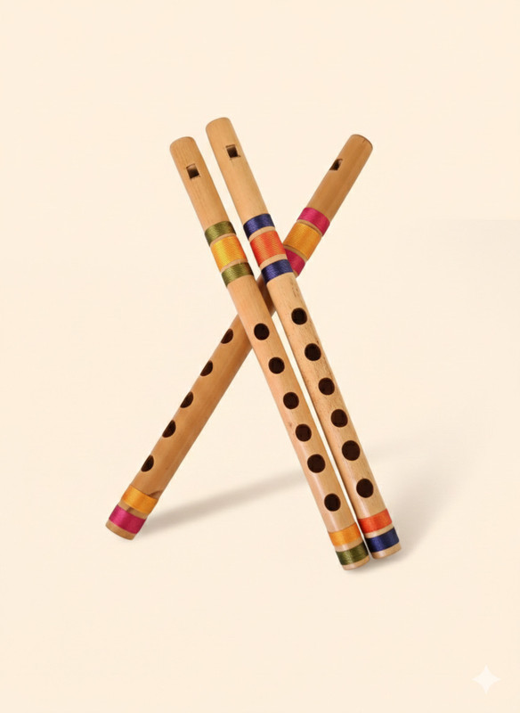 ASEnterpprises G 9 pocket Wooden Flute(28 cm)