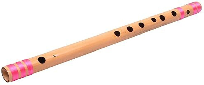 MAGA MART | MUSICAL | BAMBOO | FLUTE | C SHARP | PROFESSIONAL | RIGHT HAND | 7 HOLE | 19 INCH | BANSURI | Bamboo Flute(40 cm)
