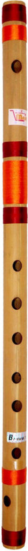 Nextromart Musical Flutes Bamboo Flutes B Natural Base Bamboo Flute Size 20 inch With Free Carry Bag Bamboo Flute(50.8 cm)