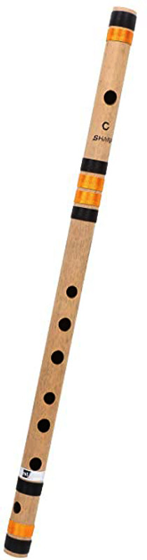 BestBrother C Sharp Left Hand Flute 19 Inch Bamboo Flute Bamboo Flute(48 cm)