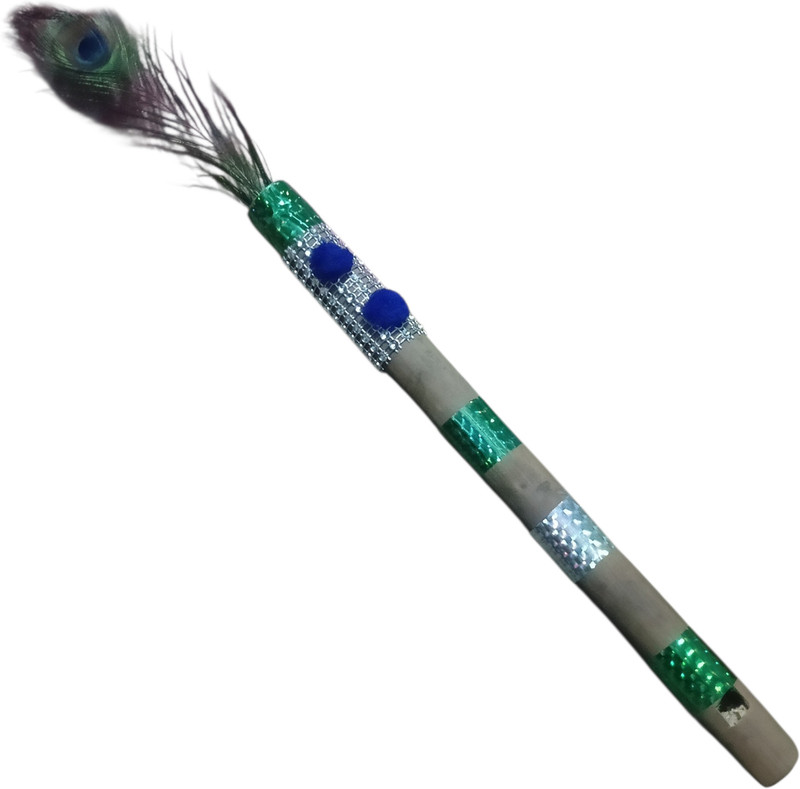 MAACHANDRAWALI Bansuri Bamboo, Wooden Flute(30 cm)