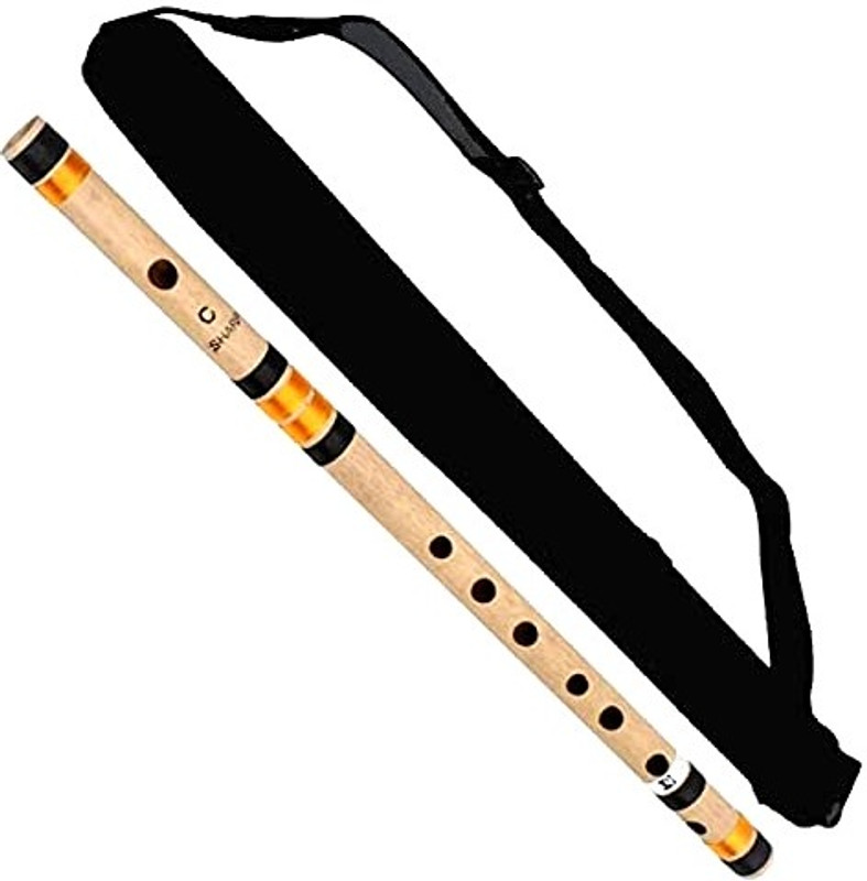 SG MUSICAL A SHARP Scale Natural Bamboo Flute Carry Bag Bamboo Flute(40 cm)