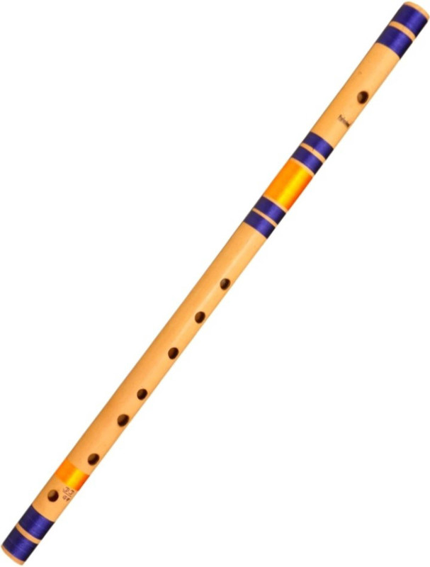HEAVEN Flute D Sharp Medium Scale Professional Bansuri 17 inch With Carry Bag Bamboo Flute(45 cm)