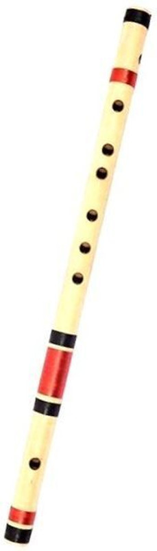 Shiv'z Muzic Flute, E Natural medium, PREMIUM Bansuri, 15.5 inches, With Written Manual & Carry Bag Bamboo Flute(39.37 cm)