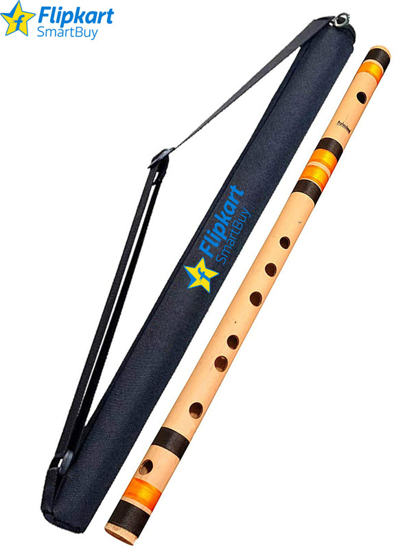 Flipkart SmartBuy C Sharp 7 Hole Right Hand Bansuri Size 18 inches Bamboo Flute Bamboo Flute Bamboo Flute(48 cm)