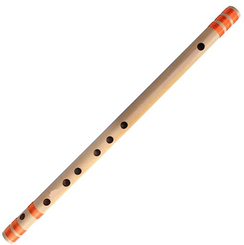 BestBrother C Natural 7 Hole Right Hand Size 19 Inch With Flute Bamboo Flute Bamboo Flute(48 cm)