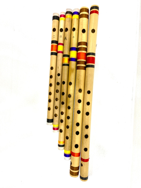 BestBrother SIX PCS SET C SHARP C SHARP A+G+B+C SCALE BEST QUALITY SET Bamboo Flute Bamboo Flute(48 cm)