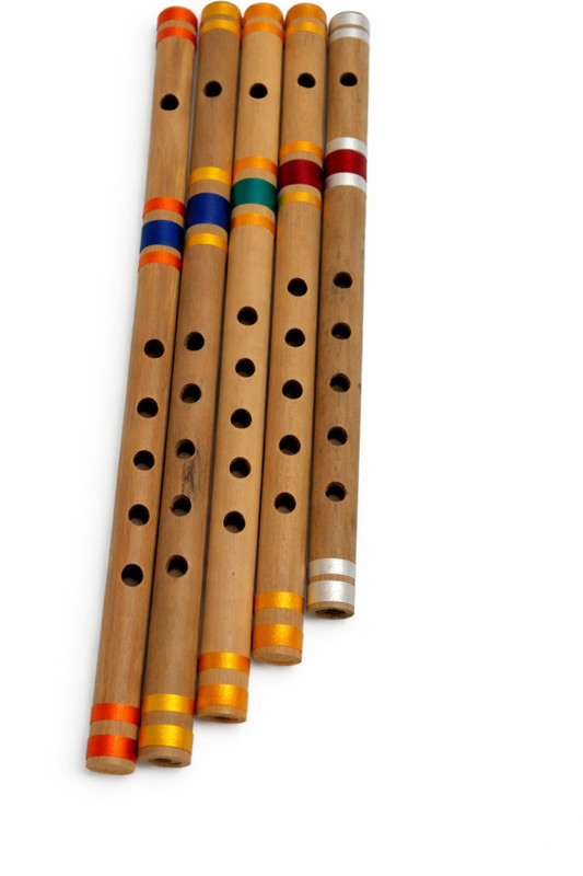 HS Internet Combo Set A,B,C,D And G Bamboo Flute(40 cm)