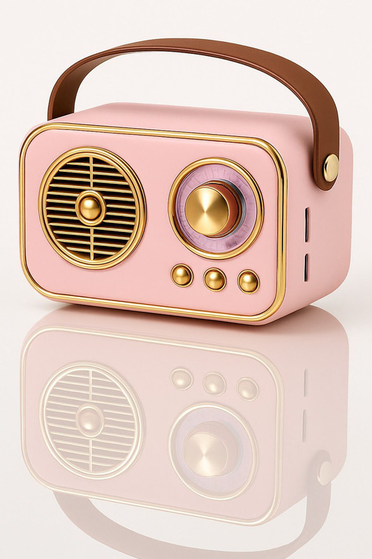 Magic Click Tech Biz 10W PINK FM Radio(Black, Blue, Pink, Beige)