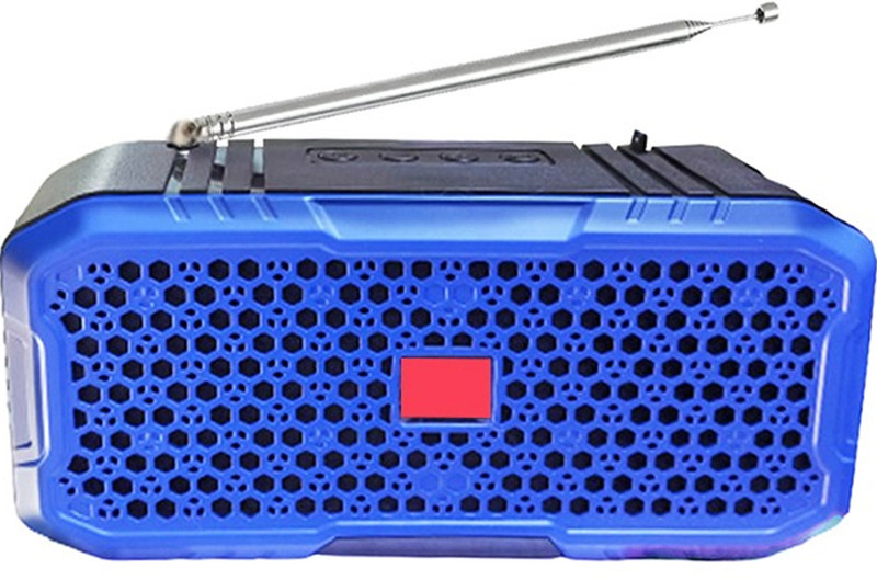 Fangtooth RM-BT551 Wireless Bluetooth Multimedia Fm Music Speaker USB-SD Card Player FM Radio(Blue)