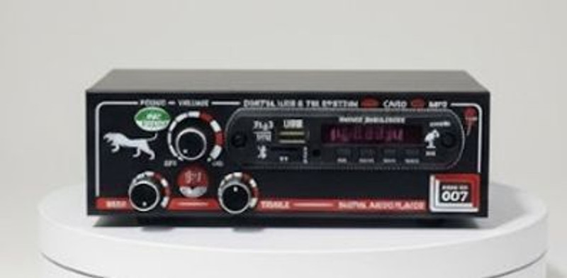 Digital Gurudev IPL Red 007 FM Radio(Multicoloure, Red)